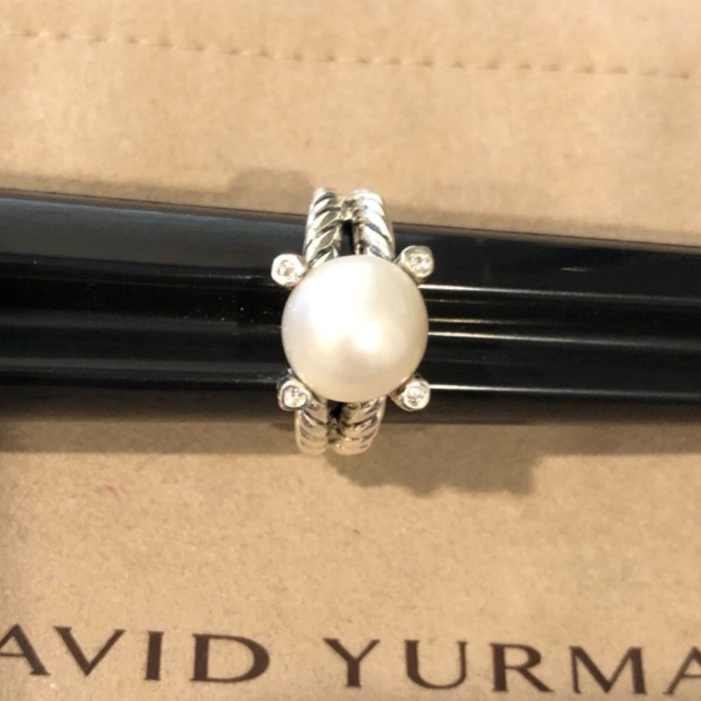 David Yurman Cable Pearl Ring